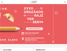 Tablet Screenshot of jaschikmuveszeti.hu